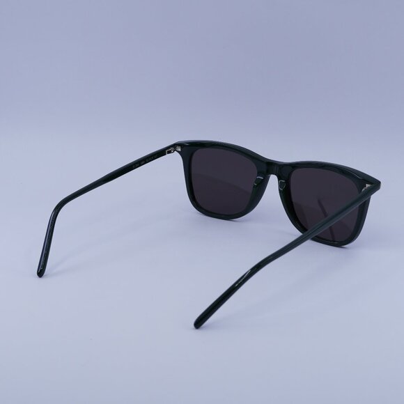 Saint Laurent SL304 009 Sunglasses Green Square Frame, Black Lenses - Picture 8 of 9